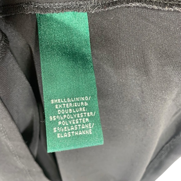 Ralph Lauren Black Polka Dot Dress size 14 - Picture 11 of 12